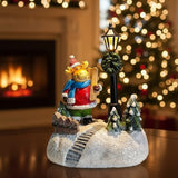 Lukáš | Božićna svjetlosna dekoracija sa snowboardom