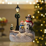 Karel & Toník | Božićna svjetleća dekoracija na lampi