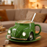 CARISTA | Klasična šalica za espresso s uzorkom automobila